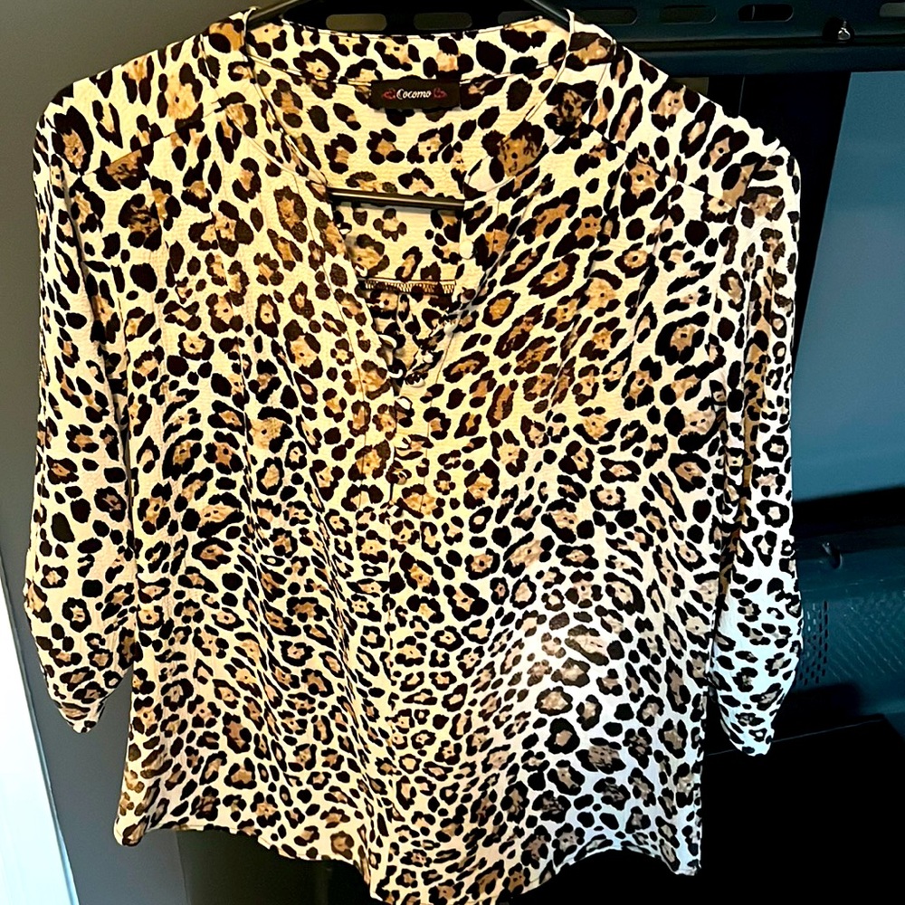Leopard Blouse